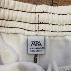 Zara Off-White Lounge Pants